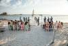 beach wedding ceremony